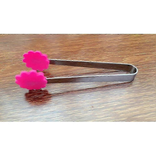 5Pcs Mini Silicone Kitchen Baking Tongs Clips for Food Use Assorted 2