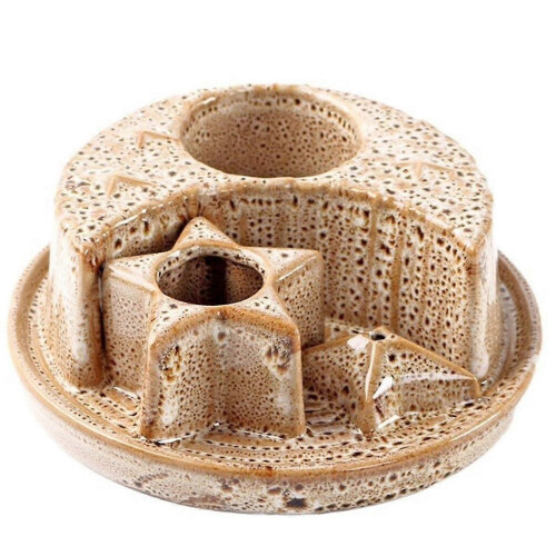 Ceramic 4-in-1 Candle Lamp Ornaments Light Luxury Candlelight Dinner Table Props
