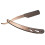 Rose Gold Folding Straight Edge Barber Razor Single Edge Replaceable Blades Stainless 4