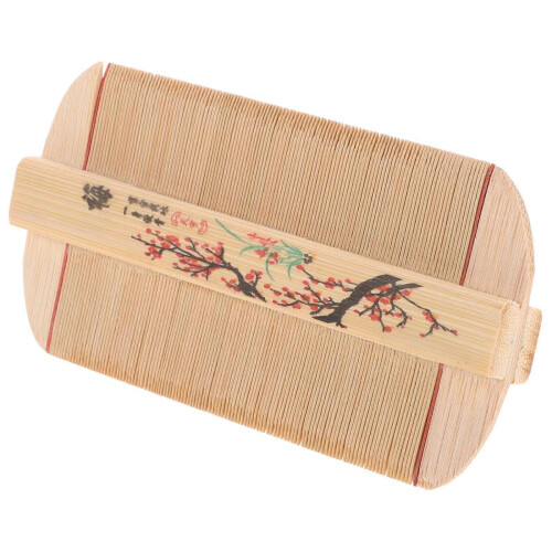 Bamboo Fine Comb Double Sided for Nits and Dandruff Daily Removal 1Pack 1