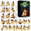 (Patch Ghost 2)Halloween Ghost Blind Box Calendar Countdown For Home Party Decor Family Interaction 4