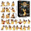 (Patch Ghost 2)Halloween Ghost Blind Box Calendar Countdown For Home Party Decor Family Interaction 5