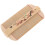 Bamboo Fine Comb Double Sided for Nits and Dandruff Daily Removal 1Pack 1