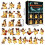 (Patch Ghost 4)Halloween Ghost Blind Box Calendar Countdown For Home Party Decor Family Interaction 11