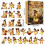 (Patch Ghost 2)Halloween Ghost Blind Box Calendar Countdown For Home Party Decor Family Interaction 6