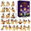(Patch Ghost 2)Halloween Ghost Blind Box Calendar Countdown For Home Party Decor Family Interaction 8