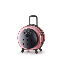Portable Pet Carrier Backpack – Large Capacity Travel Bag with Wheels for Cats & Dogs