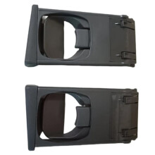 Car Left/Right Dashboard Cup Holder Assembly Tray 55604-0K010-BO for Hilux 2005-2014 Overseas Edition 2Pcs