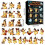 (Patch Ghost 5)Halloween Ghost Blind Box Calendar Countdown For Home Party Decor Family Interaction 14