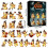 (Patch Ghost 5)Halloween Ghost Blind Box Calendar Countdown For Home Party Decor Family Interaction 13