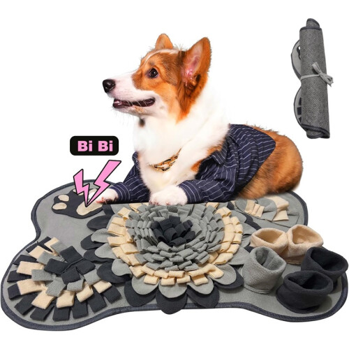 Snuffle Mat for Dogs – Interactive Sniffing Feeding Mat for Slow Feeding & Training