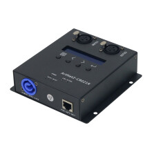 ArtNet2-CR021R 2CH Artnet to Dmx512 Conversion Artnet Dmx512 Network Converter for Tiger Touch MA2 EU PLUG