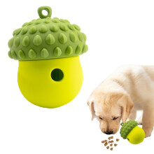 Interactive Treat Dispensing Dog Toy – Chew & Puzzle Toy for Small Dogs and Puppies, Green