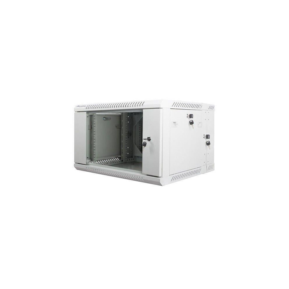 Grau Lanberg Wf02-6606-10S Wandarmoire 19 Zoll 6U - Bild 5
