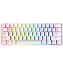 Teclado - RAZER - Huntsman Mini - Optomecánico - Interruptores rojos - Formato 60% - Blanco