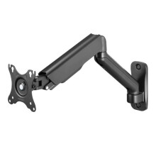Soporte de monitor de pared negro - DELTACO - ARM-0360 - Para pantallas de 17 a 32 pulgadas - Carga máxima 10 kg