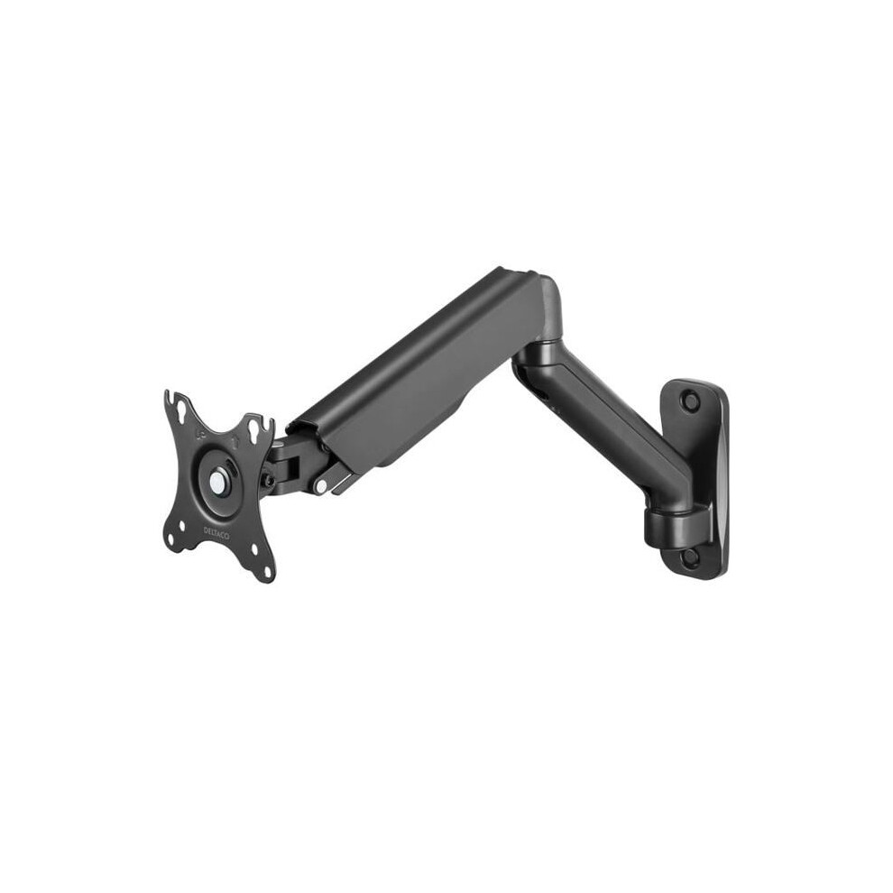 DELTACO ARM-0360 - Gasbetriebene Monitorhalterung, Wandmontage, Geeignet für 17 bis 32 Zoll Bildschirm - Schwarz - Bild 6