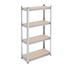Zware draagbare rek 4 verstelbare niveaus opslag garage werkplaats 90 x 40 x 180
