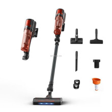 Aspirateur balai sans fil rouge - TEFAL - TY1871E0 - Autonomie 45 min - Batterie Li-ion