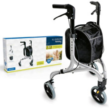 WEINBERGER 02217 Opvouwbare Aluminium Looprek 3 Wielen Licht en Handig