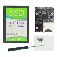 -Minneskort Till SSD-Kortadapter med Hölje för 2,5-Tums SSD-Tillbehör för Bärbar Dator