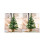 2x 60cm Artificial Table top Christmas Trees 2