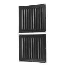 2 Pcs Attic Vent 10In X 10In Shed Vents Gable Vents for Houses Wall Vent with Screen Vent Covers for Home Garage Attic