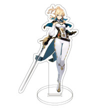 (25)Support de figurine acrylique Game Genshin Impact Klee Keqing Ganyu présentoir de bureau