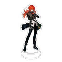 (8)Support de figurine acrylique Game Genshin Impact Klee Keqing Ganyu présentoir de bureau
