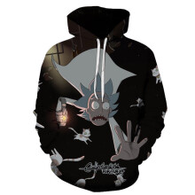 (Style G,L)Rick And Morty3d Digital Printed Hoodie Hooded Men Fashion Clothing Leisure