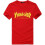 (BLACK,S)Unisex Mens Womens Short Sleeve Tshirt Thrasher Tops Crew Neck Tee Pullover 11