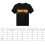 (BLACK,S)Unisex Mens Womens Short Sleeve Tshirt Thrasher Tops Crew Neck Tee Pullover 12