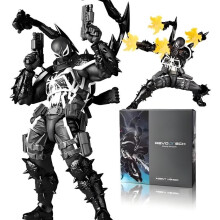 Venom Action Figure 17cm PVC ABS Painted Collectible Model Gift for Kids Adults