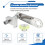 Support D'Encodeur en Aluminium Polyuréthane Industriel, Roue de Mesure, Support de Montage D'Encodeur en Aluminium de 40 mm. 9