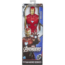 (Captain America) Marvel Avengers Titan Hero Iron Man Action Figure 30cm Collectible Toy