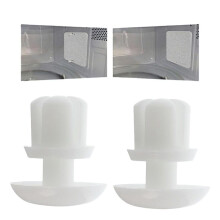 2pcs WB03X27704 WB02X10997 Microwave Button Locking for GE Microwave Waveguide Cover, Replaces AP6783280 4813990