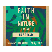 Faith In Nature Natural Coconut Vegan Bar Soap 6  100g