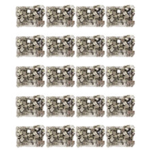 2000 PCS Metal Wick Sustainer,Wick Holder for Wood Wick Candle