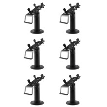 6X Pos Machine Stand 360 Degrees Rotatable Pos Display Cashier Display Holder Credit Card Machine Stand Counter Stand