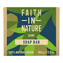 Faith In Nature Natural Hemp Vegan Bar Soap 6 100g