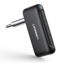 Ugreen Bluetooth 5.0 audio přijímač AUX mini jack do auta - Černá
