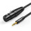 Ugreen 3,5mm audio kabel Mini Jack (samec) na XLR (samice), 1 m - černý 1