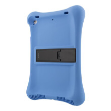 silikonové pouzdro se stojánkem pro 10,2-10,5" tablety iPad - modré