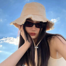 (Beige, pack-5) Women's Wide Brim Summer Bucket Hat - Soft Pom Pom Sun Hat Foldable Beach Travel Fisherman Cap for Ladies Girls Outdoor