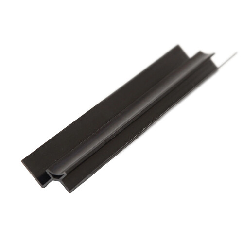 NES Home Cladding Internal Corner Trim 2700mm x 6mm - Black