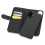Pouzdro Wallet 2-v-1 pro iPhone 16 - černé 2