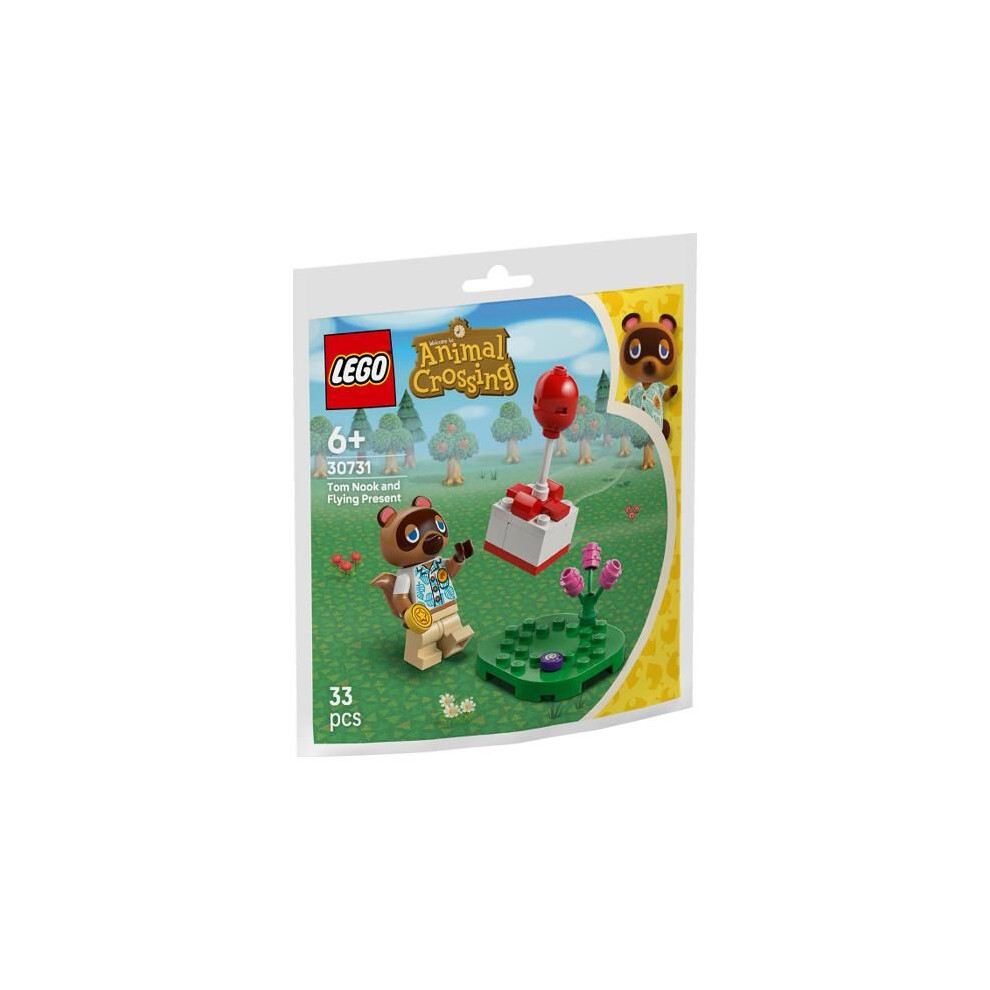 LEGO Nintendo Animal Crossing Tom Nook and Flying Present Polybag Set 30731 - Image 2