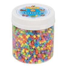 HAMA 10.209-50 MIDI BEADS MOSAIC MIX PASTEL ONE SIZE