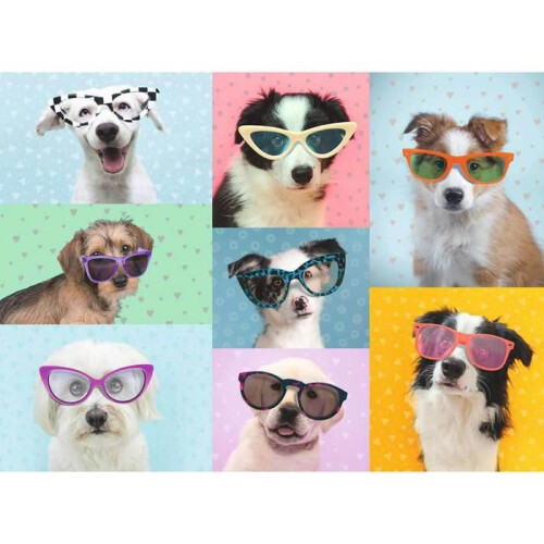 Ravensburger 150 Piece XXL Puzzle: Funny Dogs