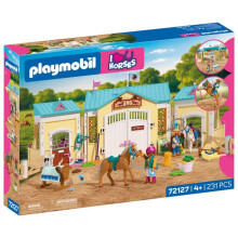 PLAYMOBIL I love horses 72127 Grand Equestrian Center & 2 Horses